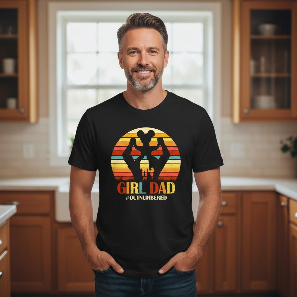 Girl Dad – Father’s Day T-Shirt Girl Dad – Father’s Day T-Shirt