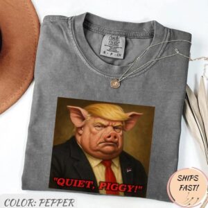 Trump Pig Parody T-Shirt – Anti-Trump Political Satire