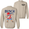 Busch Light Santa Sweatshirt – Funny Christmas Beer Drinking Gift