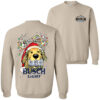 Busch Light Christmas Sweatshirt, Beer Can Reindeer Graphic Pullover