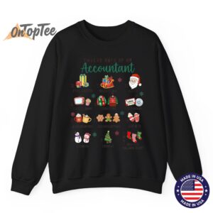 12 Days Christmas Of An Accountant Holiday Sweatshirt 07