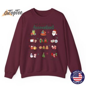 12 Days Christmas Of An Accountant Holiday Sweatshirt 08