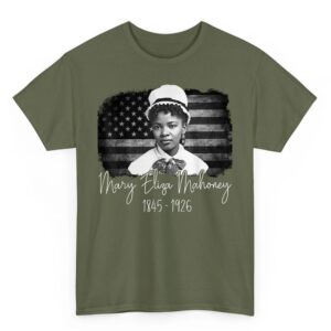 1st African American Nurse Black History Month Mary Mahoney T Shirt 05