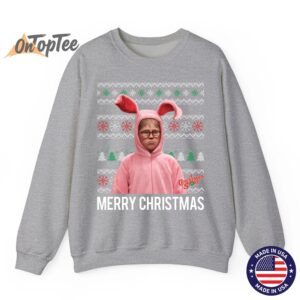 A Christmas Story Merry Christmas Sweatshirt 03