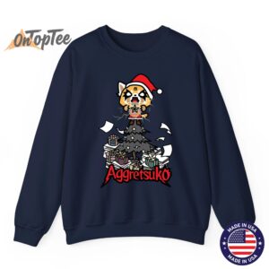 Aggretsuko Metal Christmas Tree Sweatshirt 06