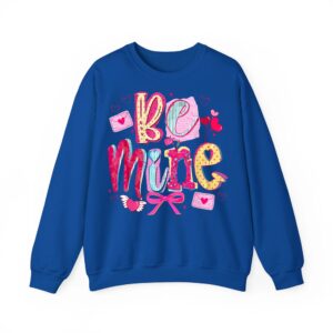 Be Mine Preppy Coquette Valentines Christian God Faith Sweatshirt 07
