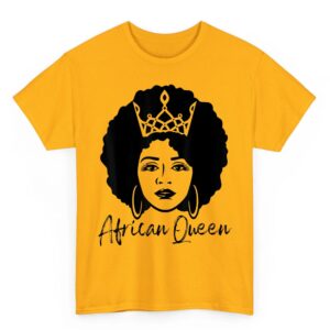 Black History Month African Queen Black Queen Women Girls T-Shirt 2 Black History Month African Queen Black Queen Women Girls T Shirt 03