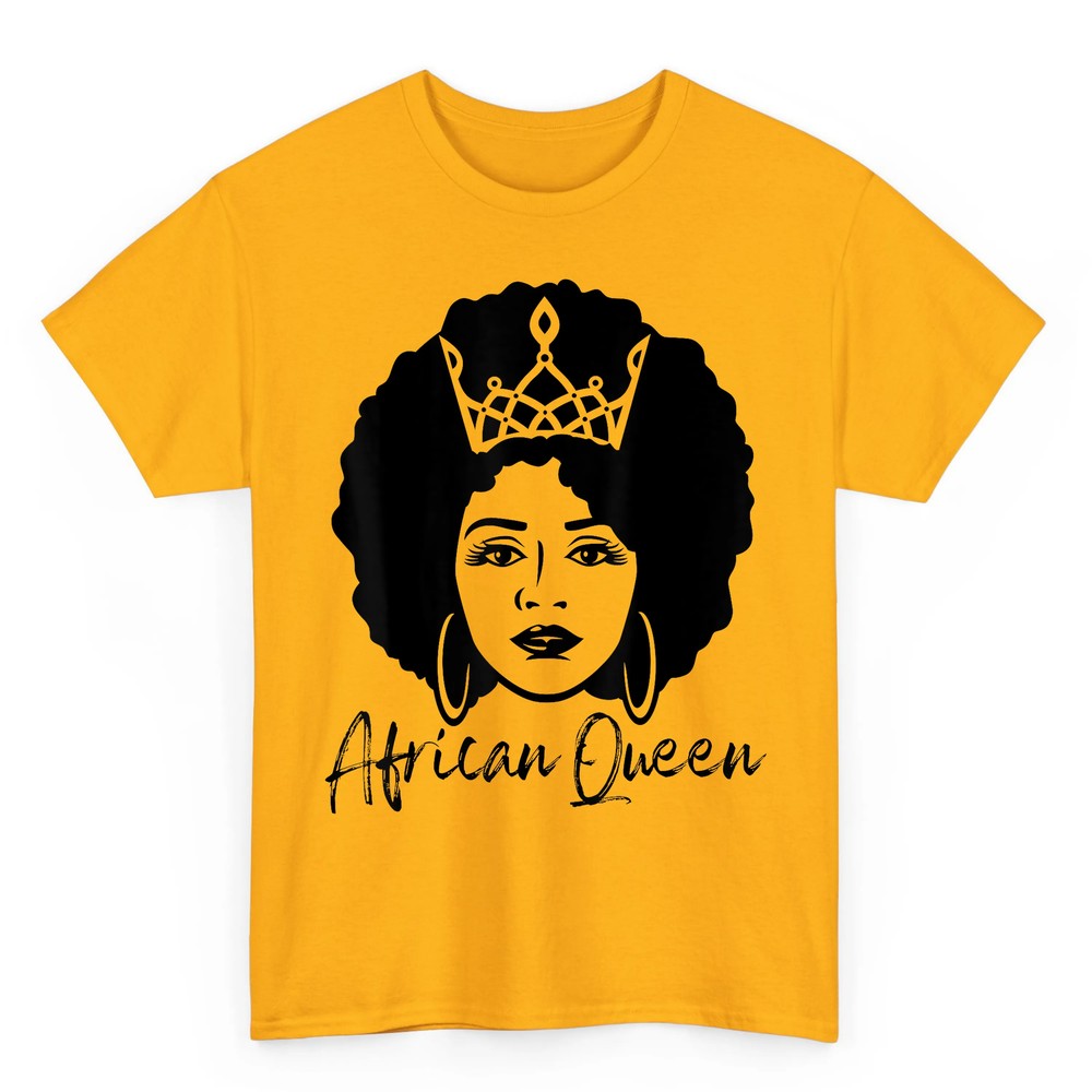 Black History Month African Queen Black Queen Women Girls T-Shirt Black History Month African Queen Black Queen Women Girls T-Shirt