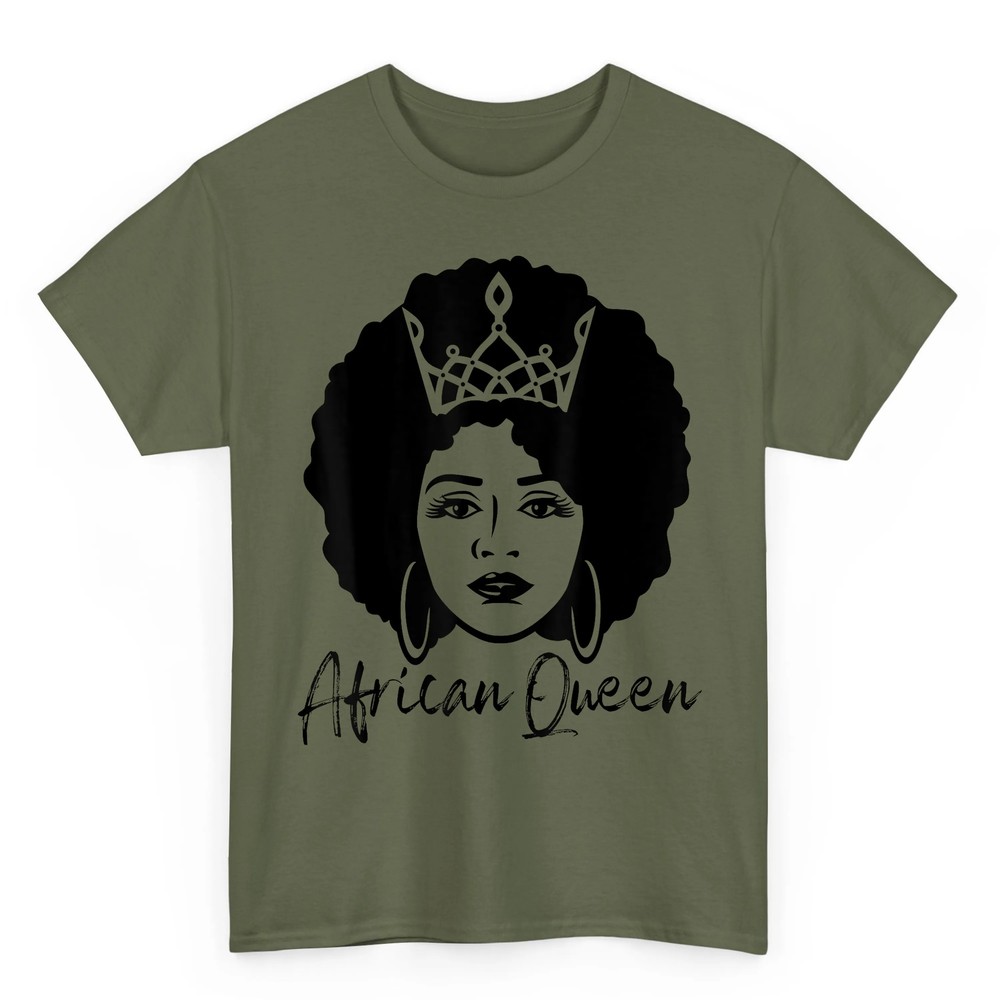 Black History Month African Queen Black Queen Women Girls T-Shirt Black History Month African Queen Black Queen Women Girls T-Shirt