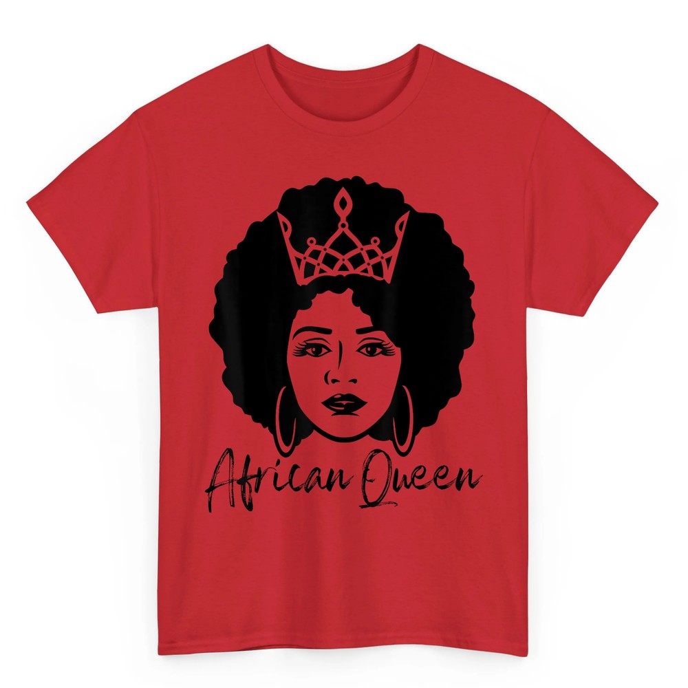 Black History Month African Queen Black Queen Women Girls T-Shirt Black History Month African Queen Black Queen Women Girls T-Shirt