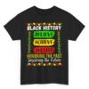 Black History Month Black Afro Girl Women Book Lovers Floral T-Shirt