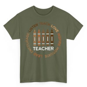 Black History Teacher Teach Love African American Men Women T Shirt 05