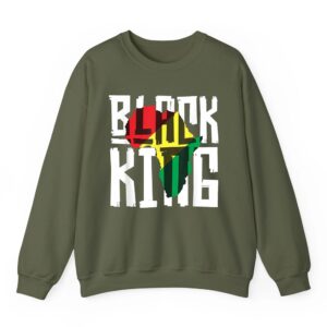 Black King T Shirt for Boys Men History Month Africa Tribal T Shirt 03