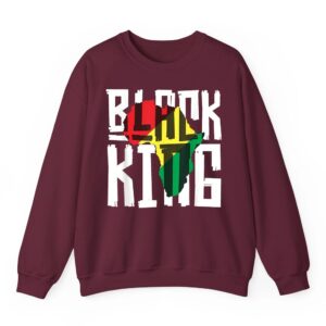 Black King T Shirt for Boys Men History Month Africa Tribal T Shirt 04