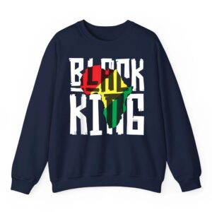 Black King T Shirt for Boys Men History Month Africa Tribal T Shirt 05