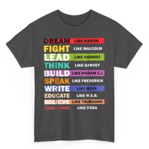 Black Lives Matters Black Leaders Black History Month T Shirt 02