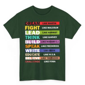 Black Lives Matters Black Leaders Black History Month T Shirt 03