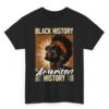 Black Mixed With Black History Month Afro American Women T-Shirt