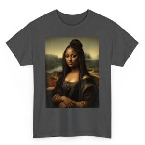 Black Mona Lisa African American Black History Month Funny T Shirt 02