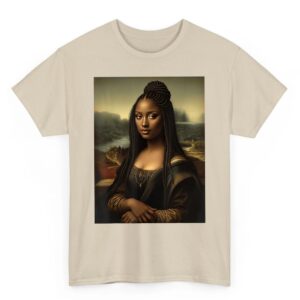 Black Mona Lisa African American Black History Month Funny T Shirt 06