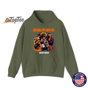 Chicago Bears Bear Down Football Game Day T-Shirt 4 Chicago Bears Bear Down Football Game Day T Shirt 05