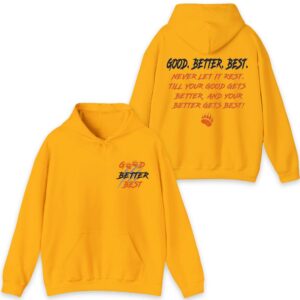 Chicago Football Good Better Best Hoodie Bear Down Shirts 03
