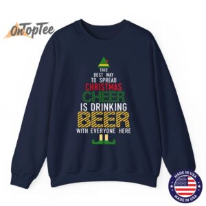 Christmas Cheer Elf Funny Naughty Santa Elf Beer Sweatshirt 5 Christmas Cheer Elf Funny Naughty Santa Elf Beer Sweatshirt 06