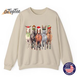 Christmas Horses Sweatshirt