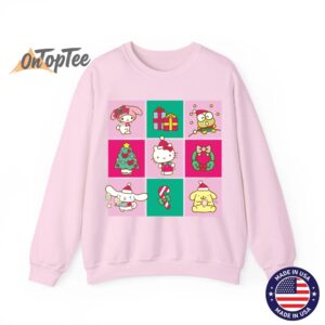 Christmas Sanrio Friends Sweatshirt 05
