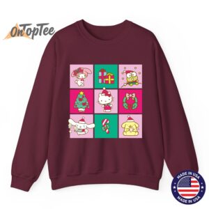 Christmas Sanrio Friends Sweatshirt 08