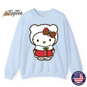 Christmas Snow Bunny Hello Kitty Sweatshirt 04