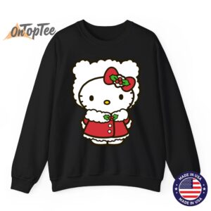 Christmas Snow Bunny Hello Kitty Sweatshirt 07