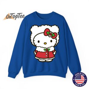 Christmas Snow Bunny Hello Kitty Sweatshirt 10