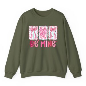 Coquette Bow Pink Heart Be Mine XOXO Funny Valentine Girly Sweatshirt 3 Coquette Bow Pink Heart Be Mine XOXO Funny Valentine Girly Sweatshirt 04