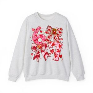 Coquette Six Seven Funny 67 Meme 6 7 Valentine Women Girls Sweatshirt 04