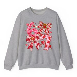 Coquette Six Seven Funny 67 Meme 6 7 Valentine Women Girls Sweatshirt 08