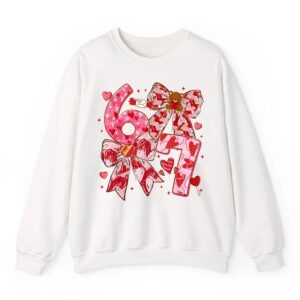 Coquette Six Seven Funny 67 Meme 6 7 Valentine Women Girls Sweatshirt 09