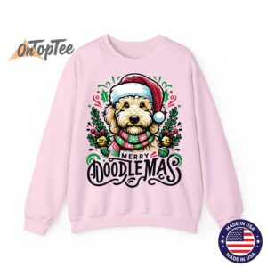Cute Goldendoodle Christmas Dog Sweatshirt 05