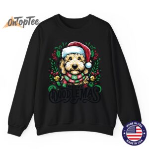 Cute Goldendoodle Christmas Dog Sweatshirt 07