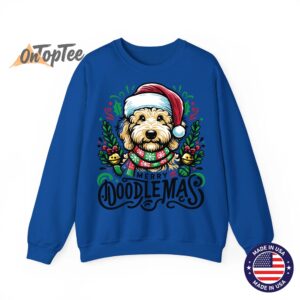 Cute Goldendoodle Christmas Dog Sweatshirt 10