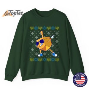 Dabbing Dreidel Ugly Sweatshirt for Hanukkah Gift 4 Dabbing Dreidel Ugly Sweatshirt for Hanukkah Gift 05