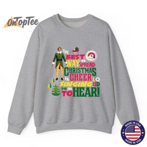 Elf Movie Christmas Cheer Sweatshirt 03