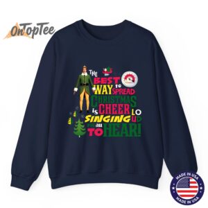 Elf Movie Christmas Cheer Sweatshirt 06