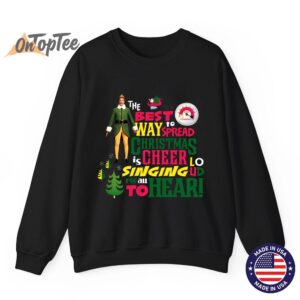 Elf Movie Christmas Cheer Sweatshirt 07