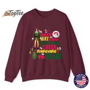 Elf Movie Christmas Cheer Sweatshirt 08