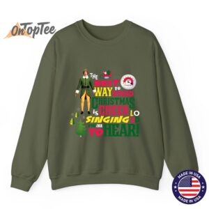 Elf Movie Christmas Cheer Sweatshirt 09