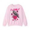 Funny Anti Valentine Club Funny Valentines Day Men Women Sweatshirt