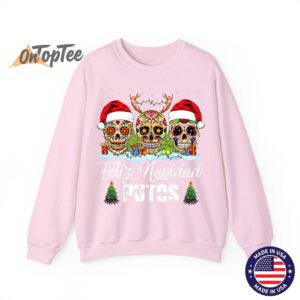 Feliz Navidad Putos Christmas Ugly Sweatshirt 05