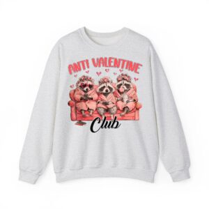 Funny Anti Valentine Club Funny Valentines Day Men Women Sweatshirt 03