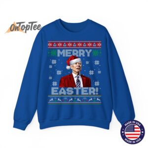 Funny Joe Biden Merry Easter Ugly Christmas Sweatshirt 9 Funny Joe Biden Merry Easter Ugly Christmas Sweatshirt 10